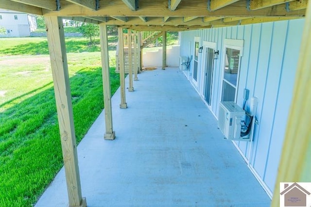 631 Imogene Dr, Gilbertsville, KY 42044 - view of patio with stairs