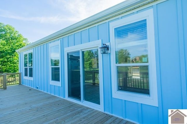 631 Imogene Dr, Gilbertsville, KY 42044 - view of wooden deck
