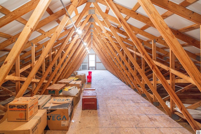 124 Hughes Rd, Benton, KY 42025 - view of unfinished attic