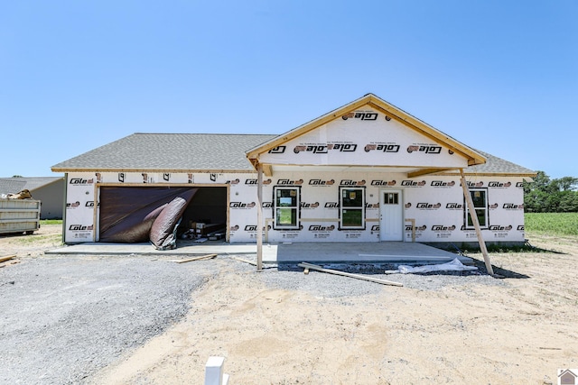 51 Fox Run, Melber, KY 42069 - property in mid-construction featuring an attached garage, a porch, and driveway
