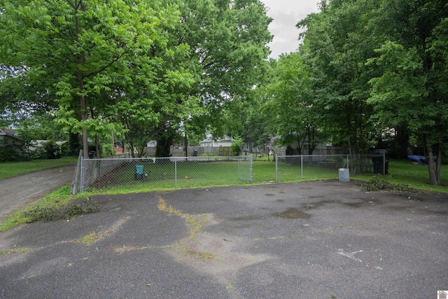 1641 Harrison, Paducah, KY 42001 - view of parking with a gate