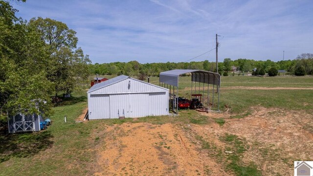 3210 Douglas Rd, Murray, KY 42071 - view of outbuilding with a detached carport