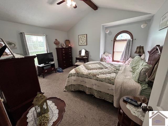 5812 State Route 123, Arlington, KY 42021 - bedroom with carpet flooring and ceiling fan