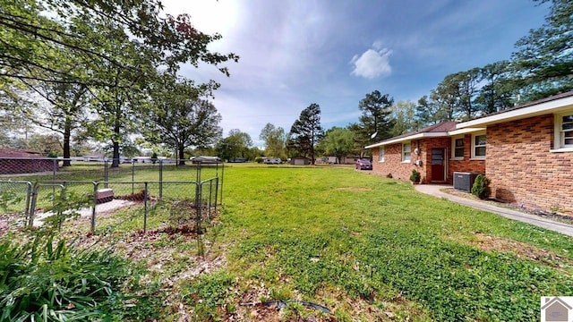 199 Park St, Gilbertsville, KY 42044 - view of yard with cooling unit