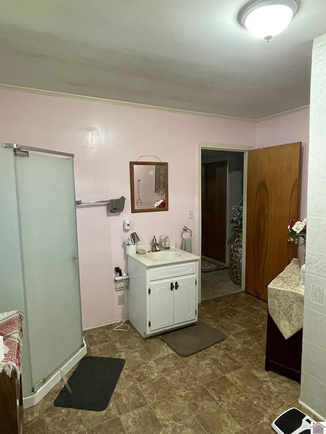 4924 State Route 121 S, Mayfield, KY 42066 - full bathroom featuring vanity and a shower stall