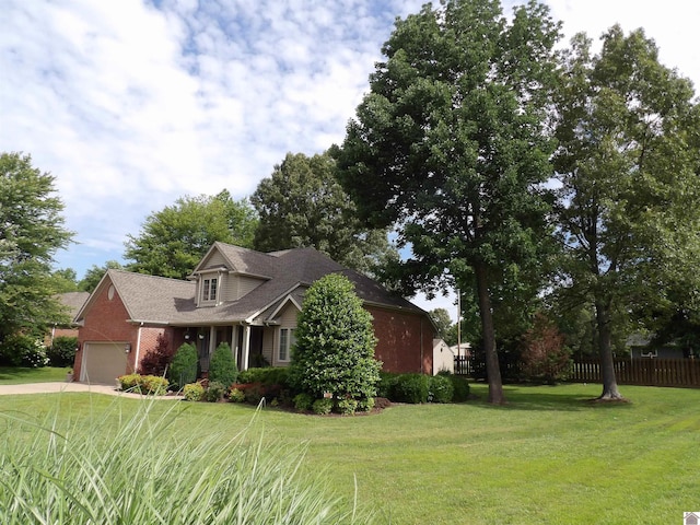 145 Stonecreek Pl, Paducah, KY 42003 - view of front facade featuring a garage and concrete driveway