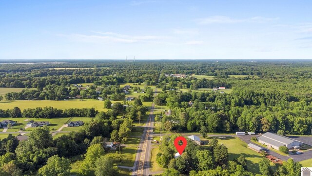 3730 Metropolis Lake Rd, West Paducah, KY 42086 - drone / aerial view of a heavily wooded area