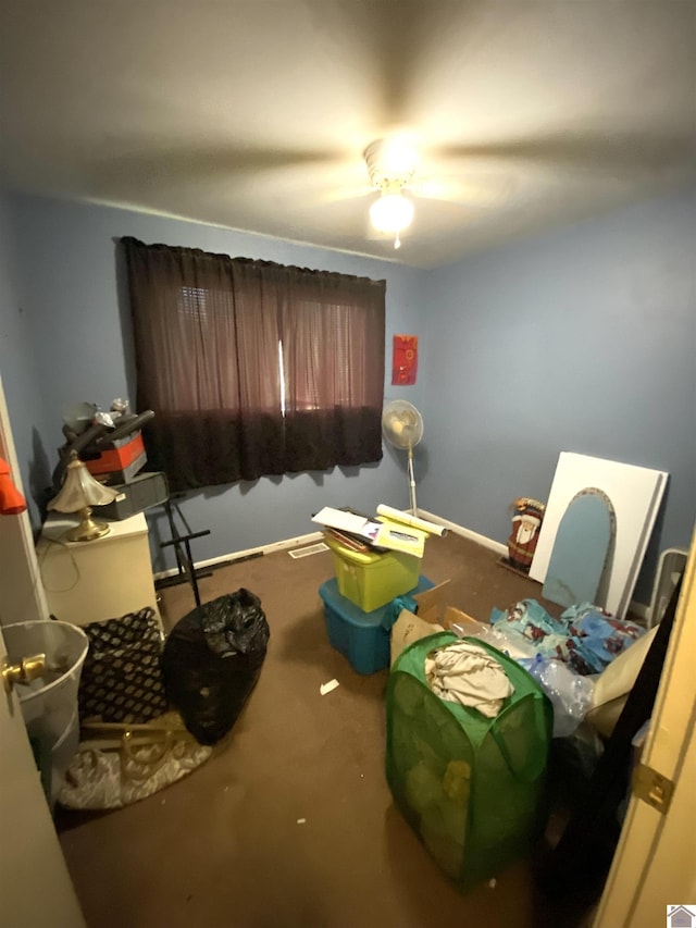 2222 Harrison St, Paducah, KY 42001 - carpeted bedroom with baseboards