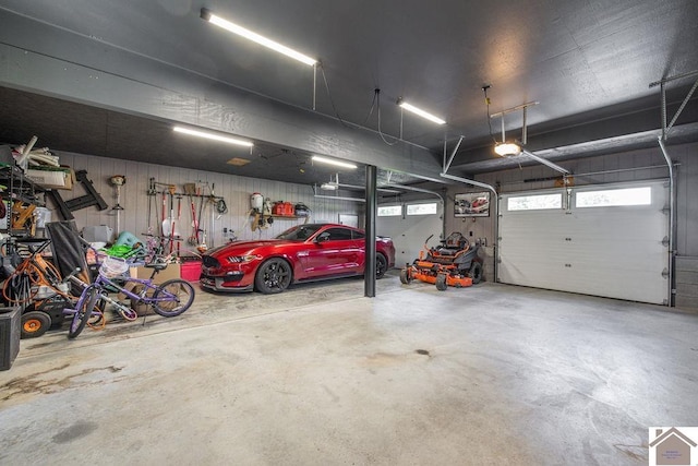 1379 Dunaway Ln, Boaz, KY 42027 - garage featuring a garage door opener