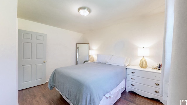1916 Monroe St, Paducah, KY 42001 - bedroom featuring dark wood-style flooring