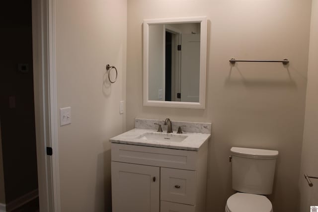 1400 Walnut St, Benton, KY 42025 - half bathroom with vanity and toilet