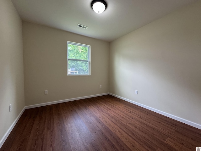 110 Dawson Rd, Princeton, KY 42445 - spare room featuring dark wood-style flooring and baseboards