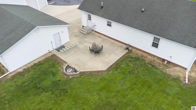 99 Jacey Blake Dr, Calvert City, KY 42029 - aerial view of property and surrounding area