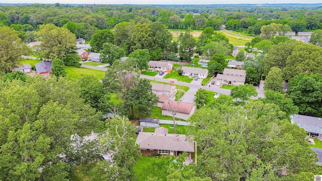 650 Cypress Cir, Calvert City, KY 42029 - aerial view of property's location with nearby suburban area