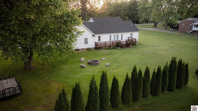 2878 State Route 303, Mayfield, KY 42066 - aerial view of property and surrounding area