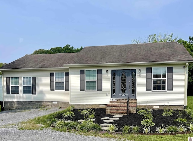 1783 Radio Rd, Almo, KY 42020 - view of front of house featuring entry steps and crawl space