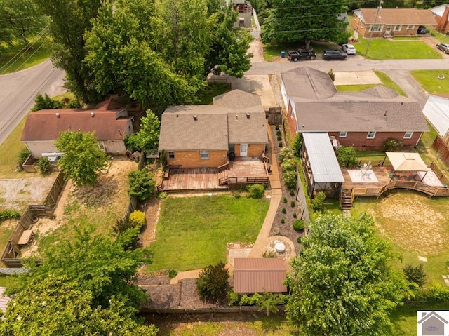 1310 Hilltop Dr, Mayfield, KY 42066 - drone / aerial view