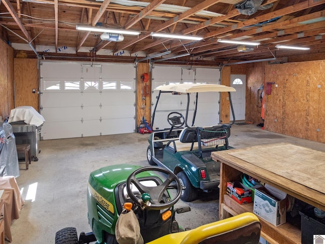 2488 Cypress Trl, New Concord, KY 42076 - garage featuring a garage door opener