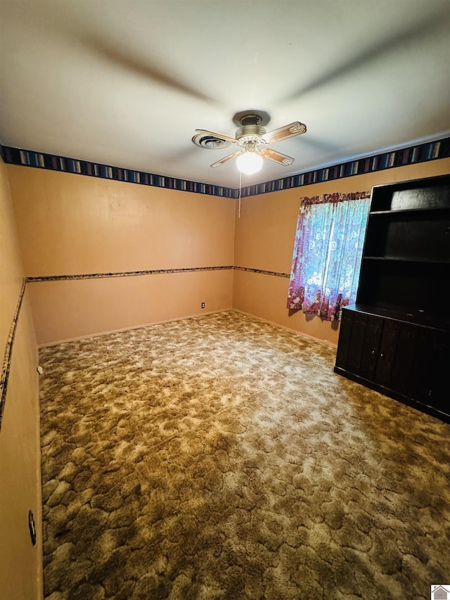 111 Cherry Grove Dr, Benton, KY 42025 - unfurnished room with ceiling fan and carpet