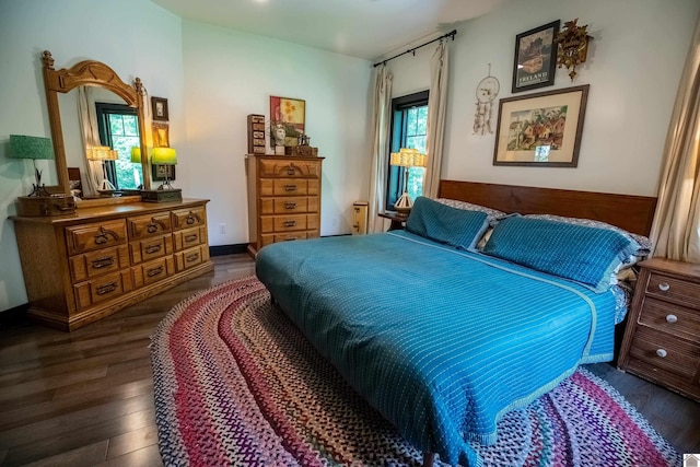 3431 Irvin Cobb Rd, Murray, KY 42071 - bedroom with dark wood-type flooring