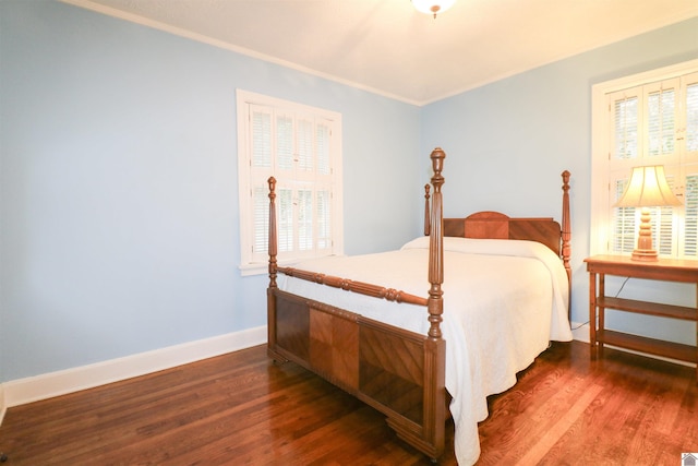 2567 Clay St, Paducah, KY 42001 - bedroom with wood finished floors and ornamental molding