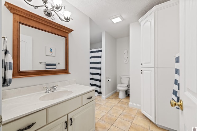 130 Camden Way, Paducah, KY 42001 - full bathroom with vanity, tile patterned flooring, and a textured ceiling