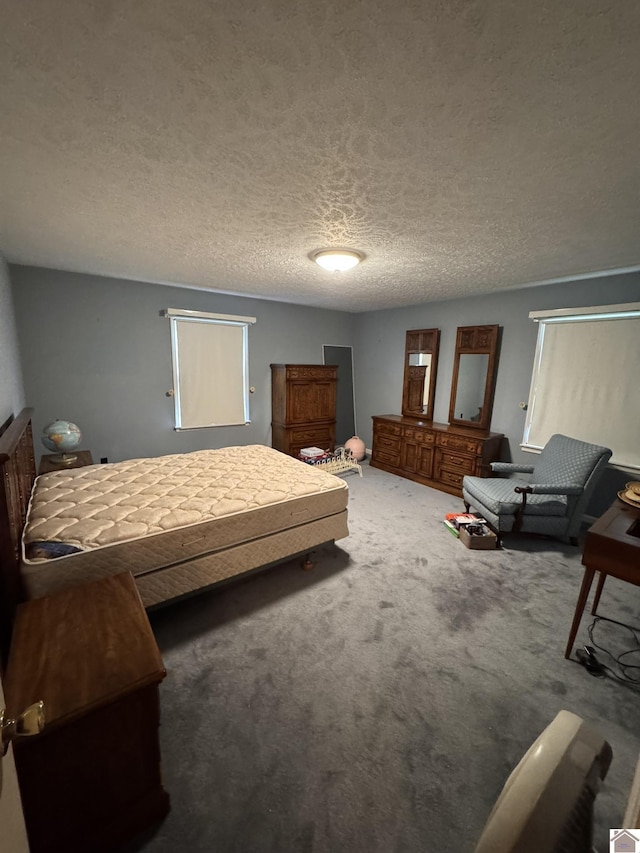 20715 Dawson Springs Rd, Dawson Springs, KY 42408 - carpeted bedroom with a textured ceiling