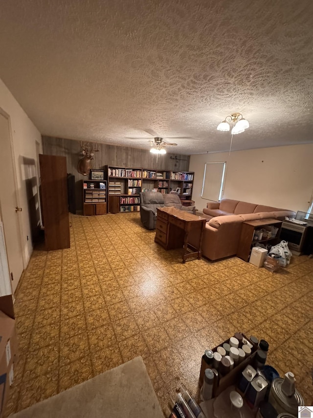 20715 Dawson Springs Rd, Dawson Springs, KY 42408 - living room with ceiling fan