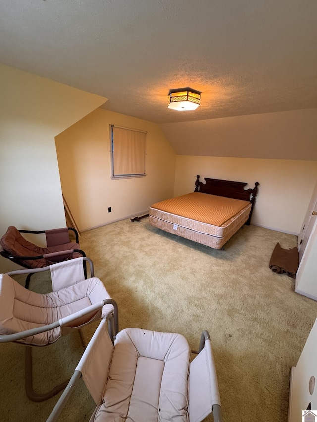 20715 Dawson Springs Rd, Dawson Springs, KY 42408 - carpeted bedroom featuring vaulted ceiling