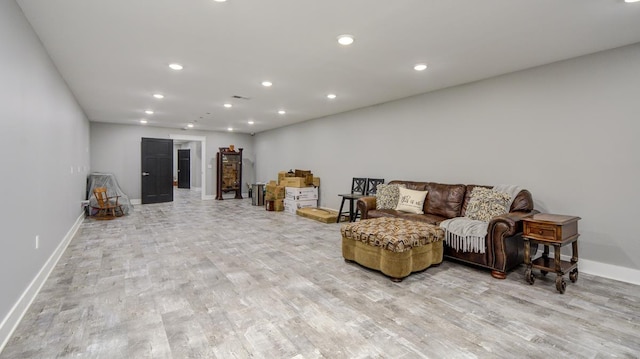 1 Logan Trl, Murray, KY 42071 - sitting room featuring light wood-type flooring and recessed lighting