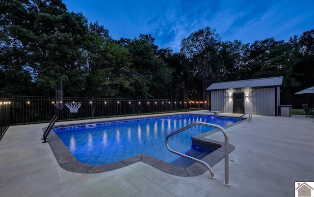 1 Logan Trl, Murray, KY 42071 - view of pool with a patio area and an outbuilding