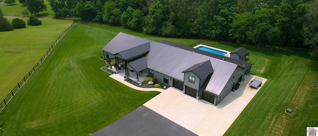 1 Logan Trl, Murray, KY 42071 - aerial view of property and surrounding area