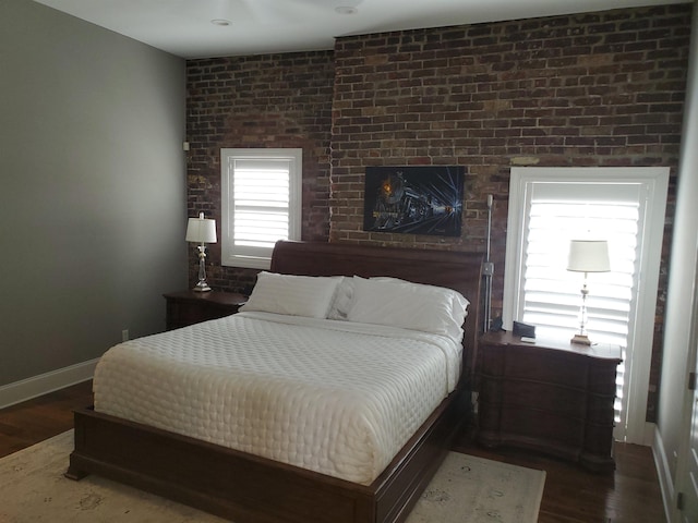117 N 2nd, Paducah, KY 42001 - bedroom with wood finished floors and baseboards
