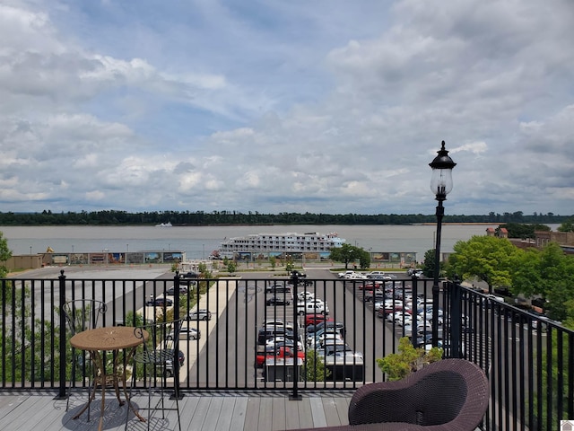 117 N 2nd, Paducah, KY 42001 - wooden terrace with a water view