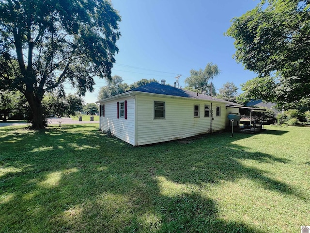 524 S Seminary St, Princeton, KY 42445 - back of property featuring a yard