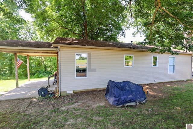 1715 State Route 80 W, Arlington, KY 42021 - view of home's exterior with a patio