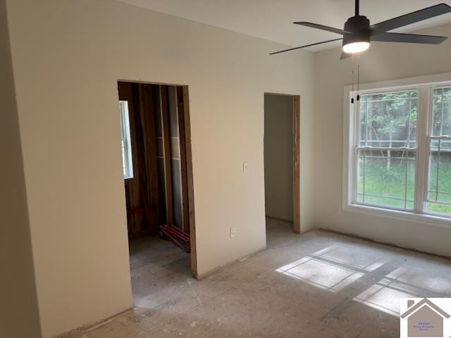 104 Water District Rd, Cadiz, KY 42211 - unfurnished room with ceiling fan