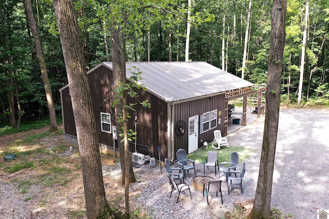 104 Water District Rd, Cadiz, KY 42211 - view of outdoor structure with a fire pit