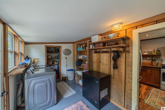 353 Creswell Rd, Princeton, KY 42445 - office area with wood walls