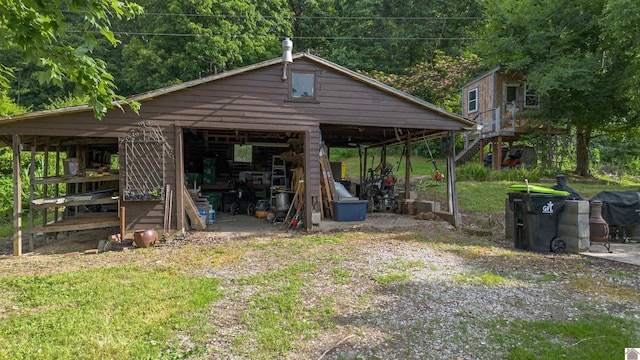 353 Creswell Rd, Princeton, KY 42445 - view of outdoor structure with stairway