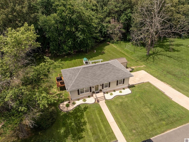 1333 Fairway Cir, Mayfield, KY 42066 - aerial view of property and surrounding area