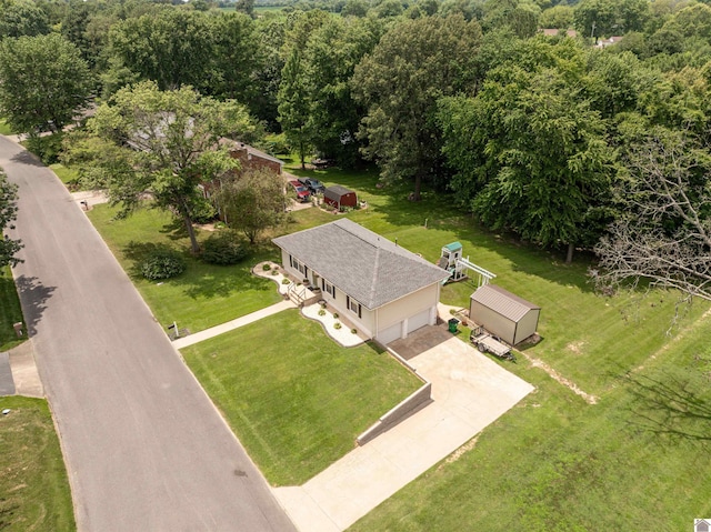 1333 Fairway Cir, Mayfield, KY 42066 - aerial view of property and surrounding area