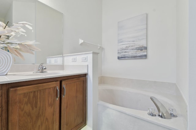 581 Boxwood Pl, Saint Augustine, FL 32086 - bathroom with vanity and a bath