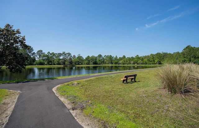 property view of water