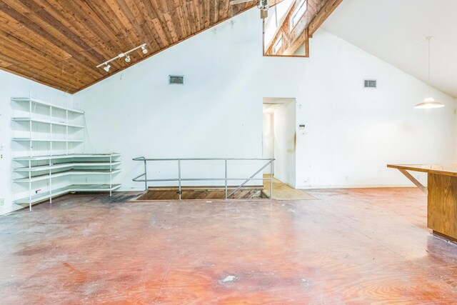 19 Casanova Rd, Saint Augustine, FL 32080 - garage with wooden ceiling and baseboards