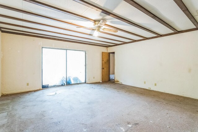 19 Casanova Rd, Saint Augustine, FL 32080 - spare room with a ceiling fan