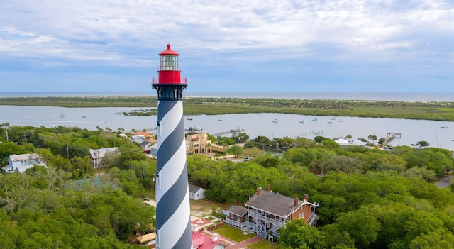 19 Casanova Rd, Saint Augustine, FL 32080 - bird's eye view of a large body of water