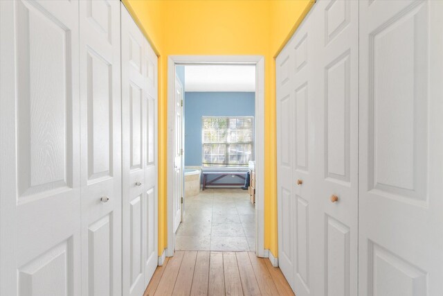 1440 Corunna St, Saint Augustine, FL 32080 - hall with light wood finished floors
