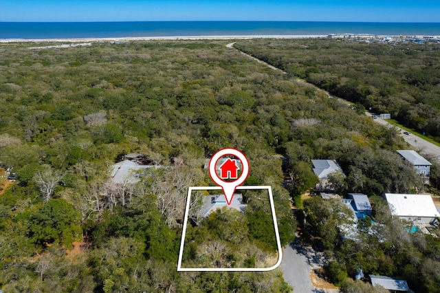 1440 Corunna St, Saint Augustine, FL 32080 - bird's eye view with a water view
