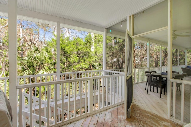 1440 Corunna St, Saint Augustine, FL 32080 - deck featuring outdoor dining space